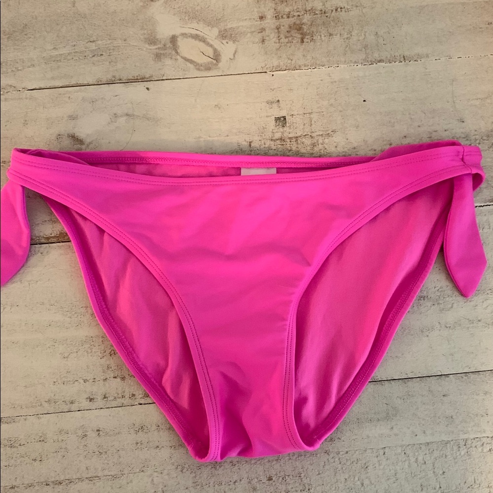 Pink bikini bottoms